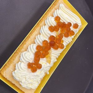 Bánh bông lan chân châu giòn